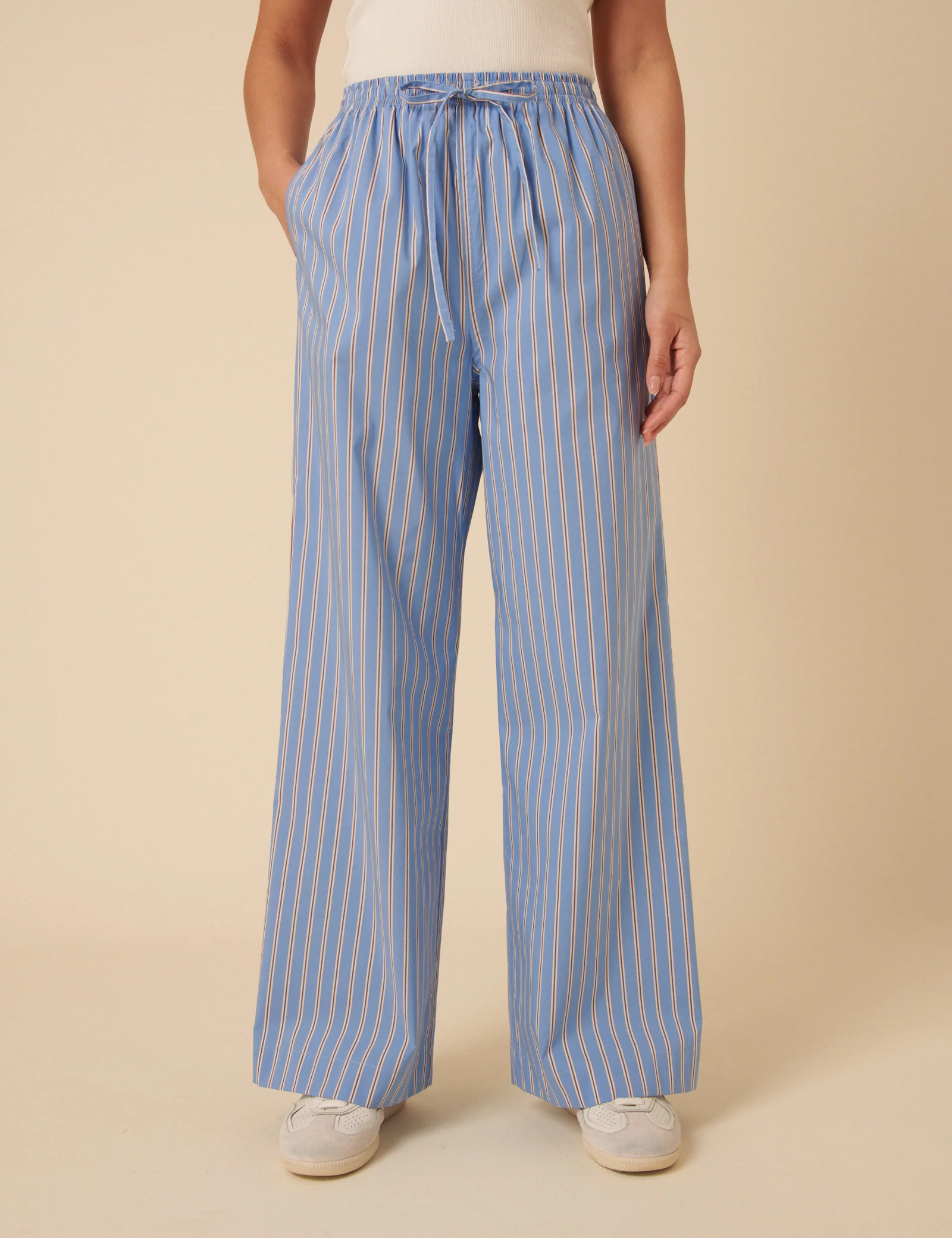 Blue Striped Shona Trousers - Image 3